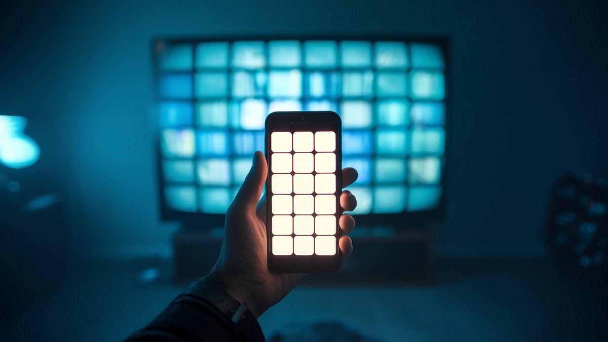 A remote that redraws itself