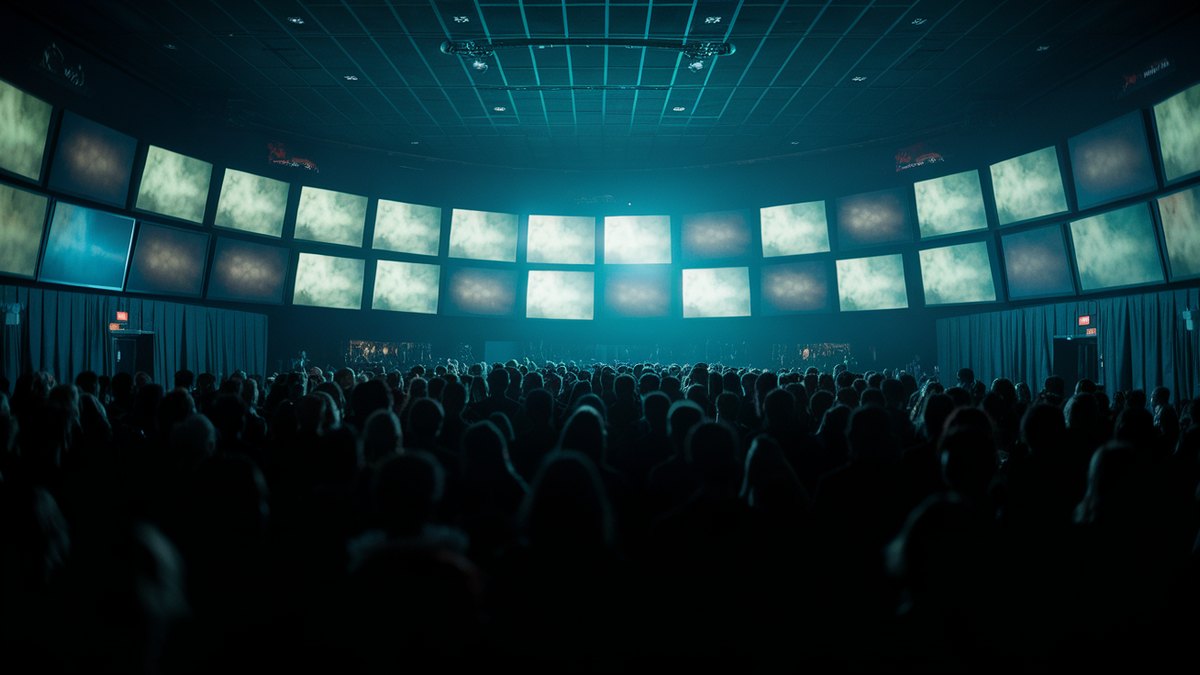 Every screen, one message. Then it puts itself back.